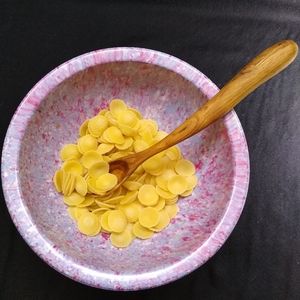 Hand-made Artisan-marked Carved Wooden Spoon